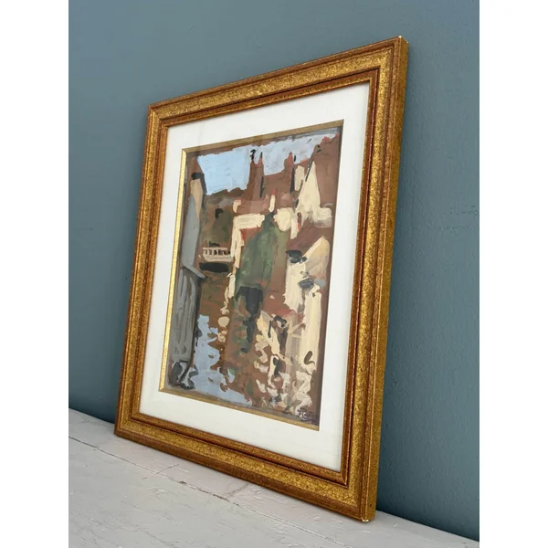 Gouache signée Pierre Eugène Montézin (XXème)