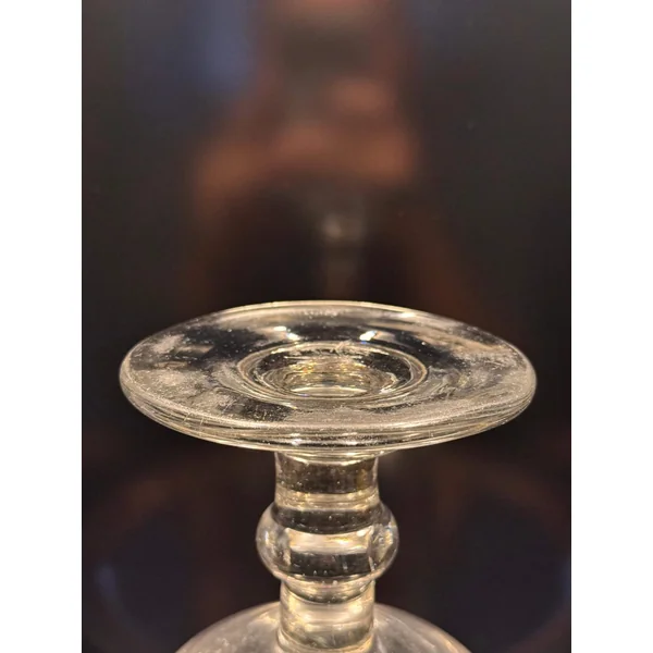 Grand verre à pied 1900 "Souvenir de la fête"
