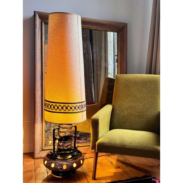 Grande lampe de sol vintage Fat Lava