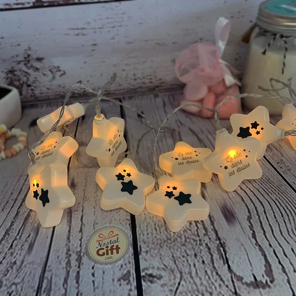 Guirlande lumineuse LED étoile