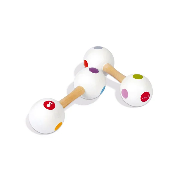 Haltère maracas Confetti