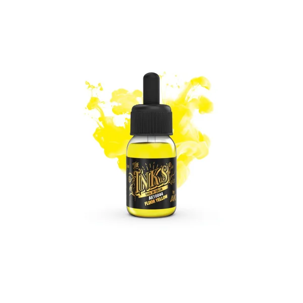 Inks - Fluor Yellow - Ak