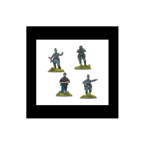 Italian Platoon Commanders - Bolt Action