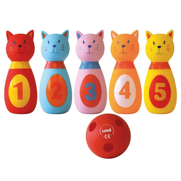 Jeu de quilles souples : Chat