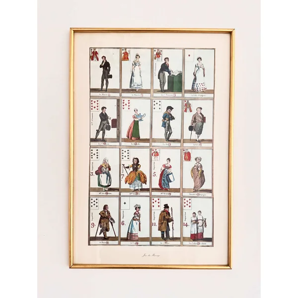 Jeu du Mariage, gravure de 1964