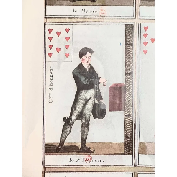 Jeu du Mariage, gravure de 1964