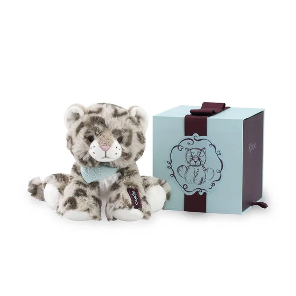 Kaloo les amis : Peluche cookie le léopard 19 cm