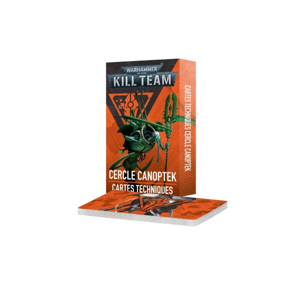 Kill Team: Cercle Canoptek – Cartes Techniques (FR)