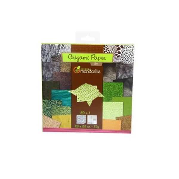 Kit créatif Origami : Papier Zoo