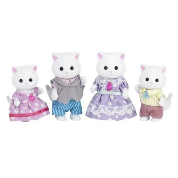 La famille des chats persans Sylvanian Families
