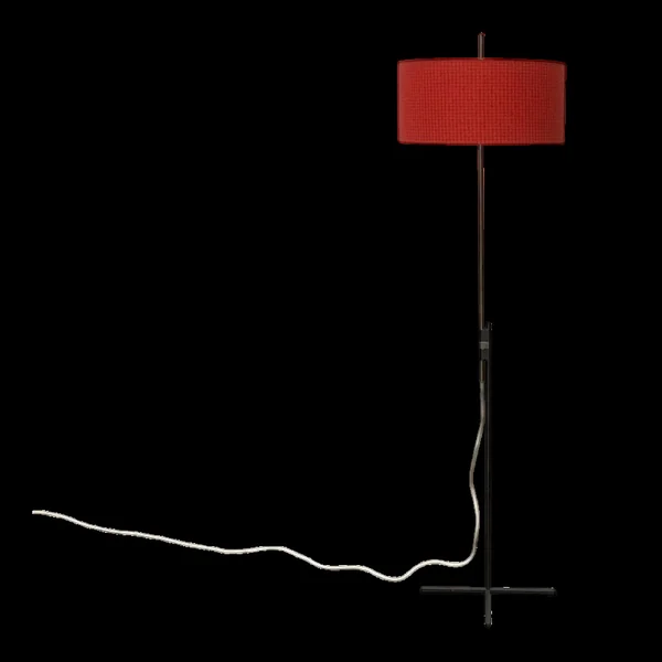 Lampadaire minimaliste allemand du milieu du siècle de Kaiser Idell / Kaiser Leuchten
