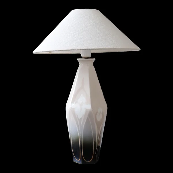 Lampe de table en céramique Art Nouveau Rörstrand Suède, 1900