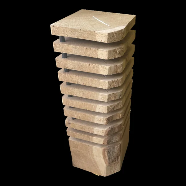 Lampe en bois