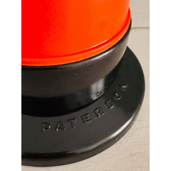 Lampe Paterson orange en Bakélite