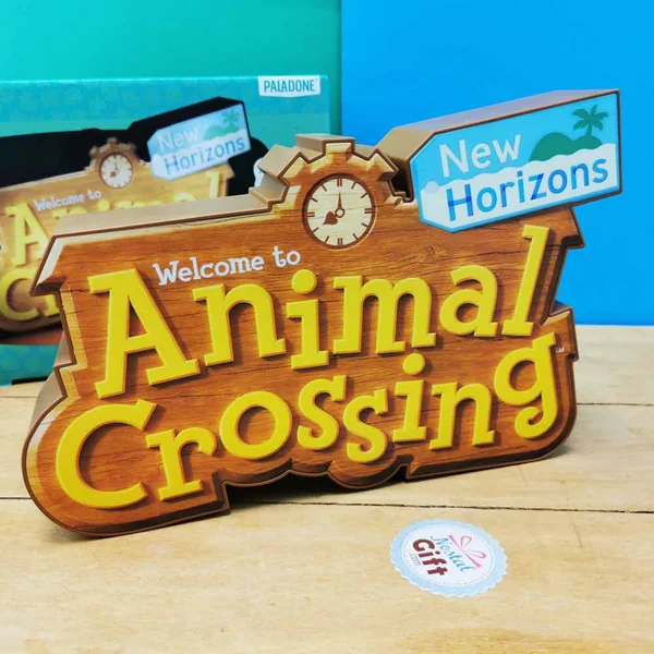 Lampe Veilleuse Logo Animal Crossing 31cm - Nintendo