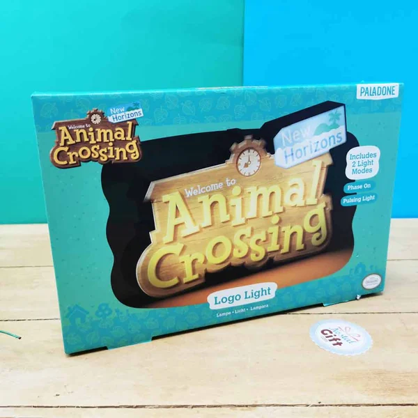 Lampe Veilleuse Logo Animal Crossing 31cm - Nintendo