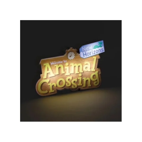 Lampe Veilleuse Logo Animal Crossing 31cm - Nintendo