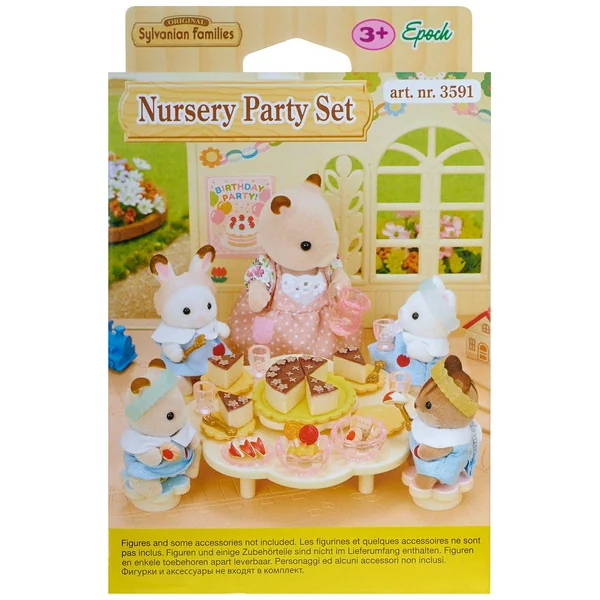 Le goûter d'enfants à la crèche - Sylvanian Families 3591