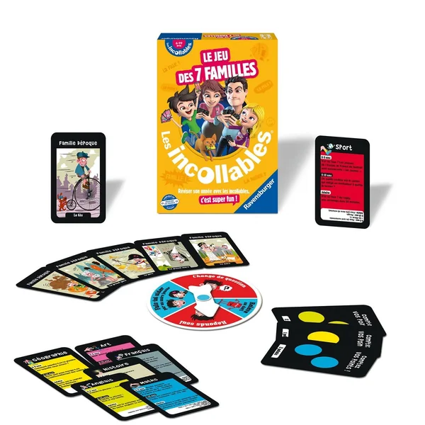 Le jeu des 7 familles des Incollables