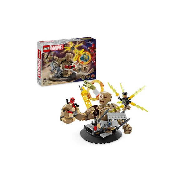 Lego - Marvel Spider Man Contre L'homme Sable - La Bataille Finale