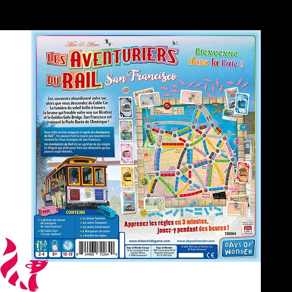 Les Aventuriers du Rail - San Francisco