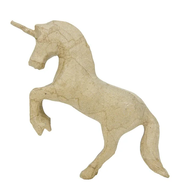 Licorne en papier mâché