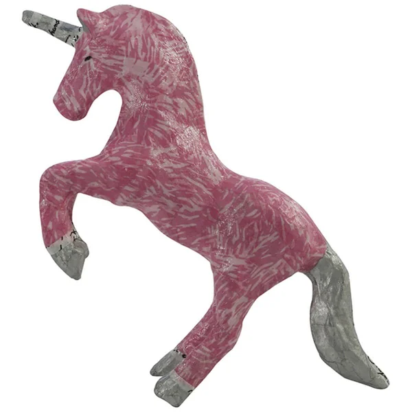 Licorne en papier mâché