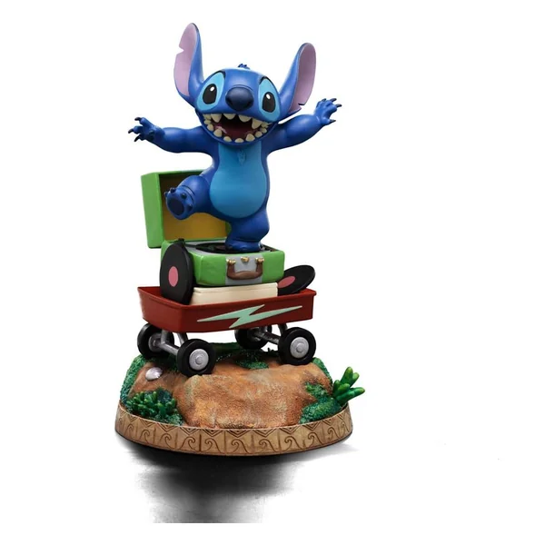 Lilo & Stitch - Statuette Stitch 1/10 Art Scale 17 cm - Iron Studios | GeeksnFans