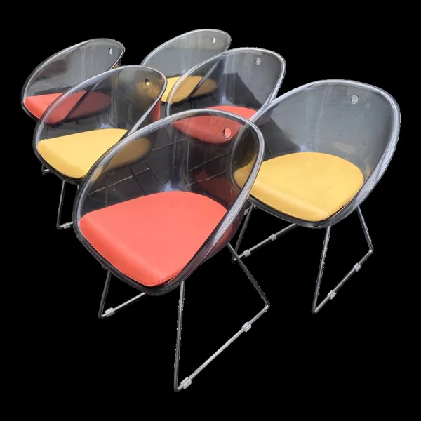 Lot 6 chaises italiennes