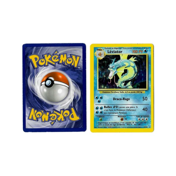 Léviator (5) 6/102 Set de Base Holo Unlimited Français Voir Scan