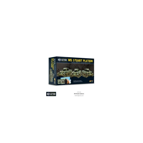 M5 Stuart Platoon - Bolt Action