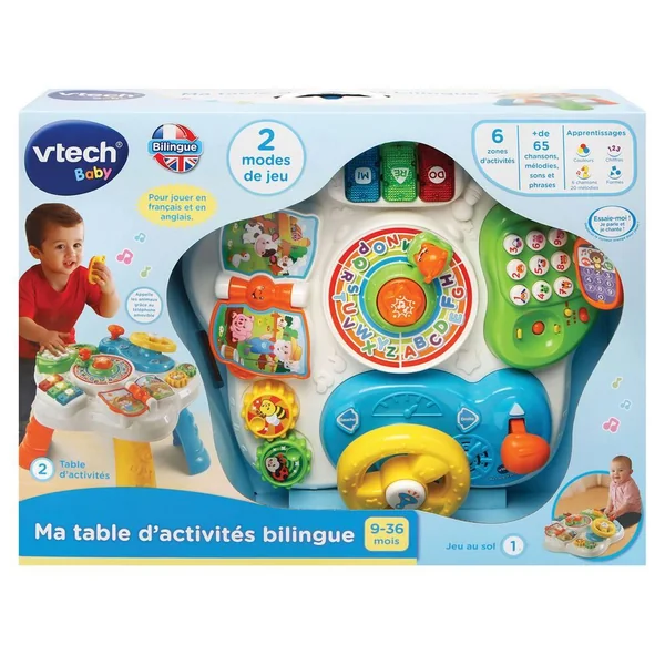 Ma table d'activités bilingue