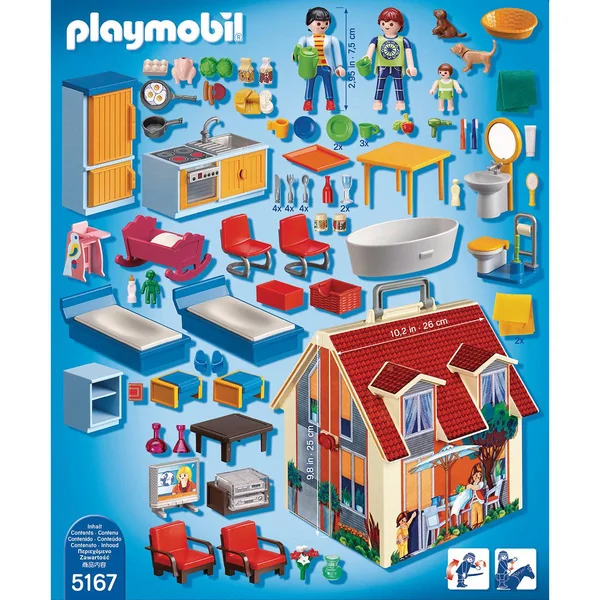 Maison transportable Playmobil 5167