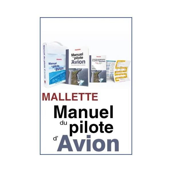 MALLETTE MANUEL DU PILOTE D'AVION