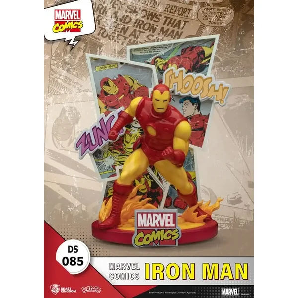 Marvel Comics diorama PVC D-Stage Iron Man 16 cm