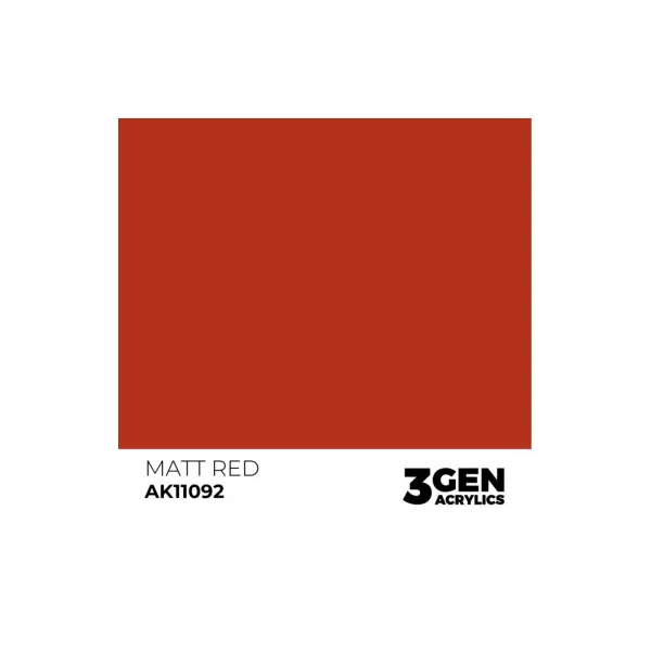 Matt Red 3GEN - AK