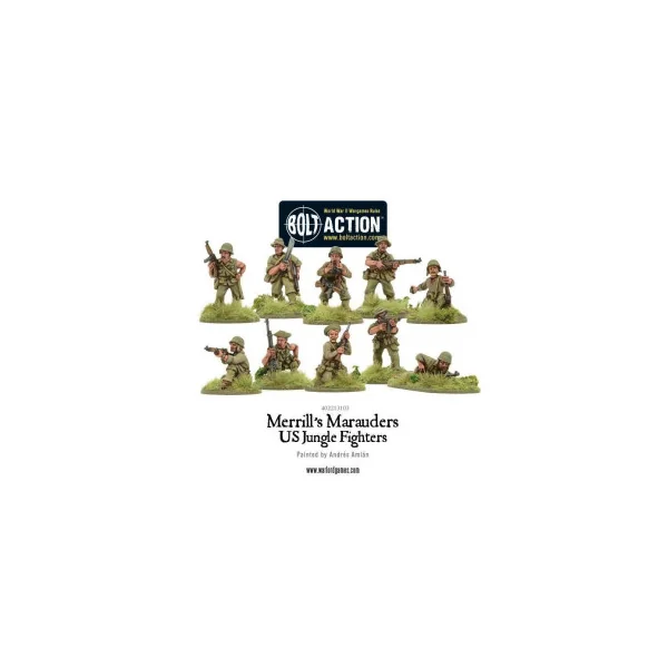 Merrill's Marauders Squad - Bolt Action
