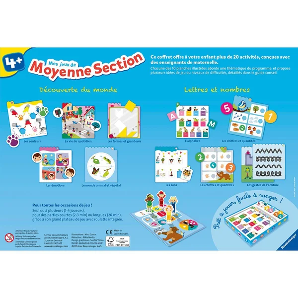 Mes jeux de Moyenne Section