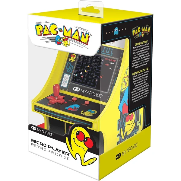 Mini Borne d'Arcade - Micro Player - Pac Man - My Arcade