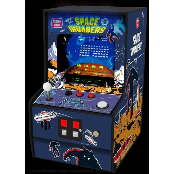 Mini Borne d'Arcade - Micro Player - Space Invaders - My Arcade