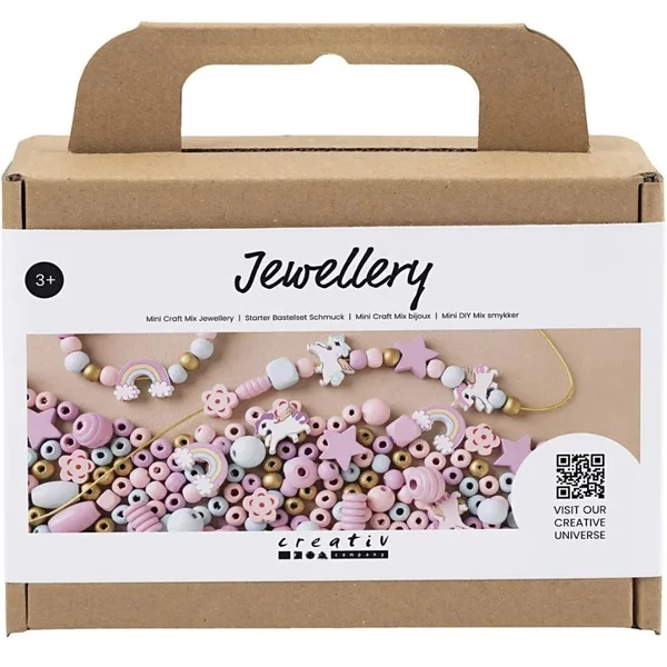 Mini Kit DIY Bijoux - Licorne Couleurs Pastel