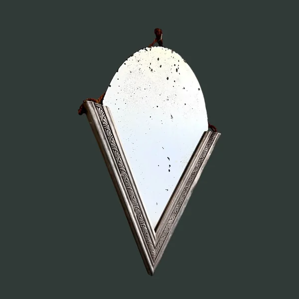 Miroir demi-lune Art Déco