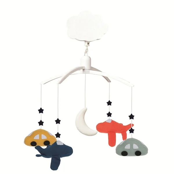 Mobile Musical - Voitures & Avions - Multicolore