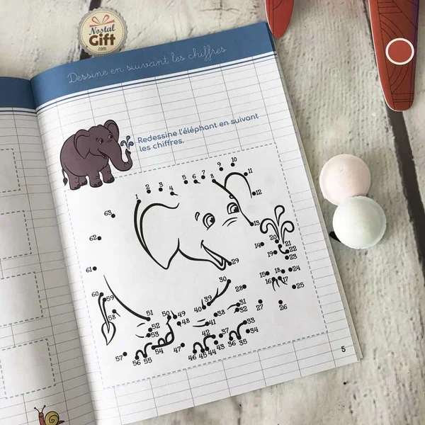 Mon cahier de mathématiques "J'apprends à compter" (et ses 36 cartes)