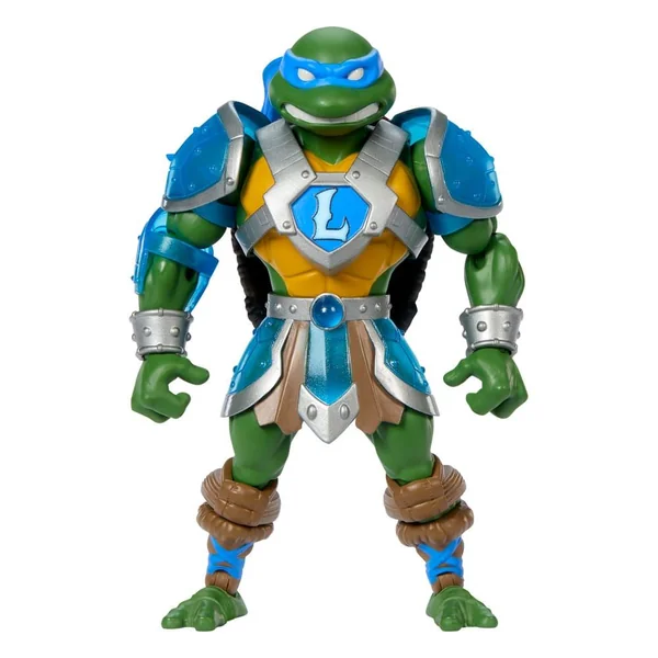 MOTU x TMNT: Turtles of Grayskull - Figurine Leonardo 14 cm - Mattel | GeeksnFans