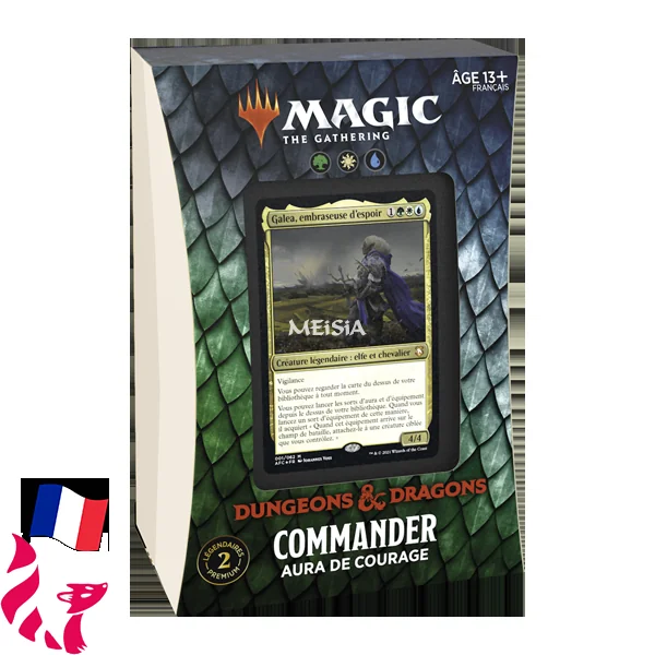 MTG Forgotten Realms - Commander Aura de Courage