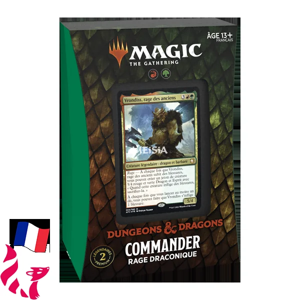 MTG Forgotten Realms - Commander Rage Draconique