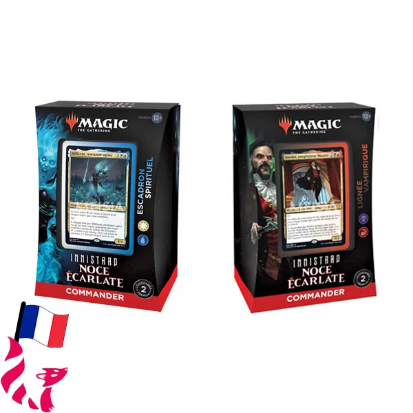 MTG Innistrad, Noce Écarlate - Commander - Lot de 2