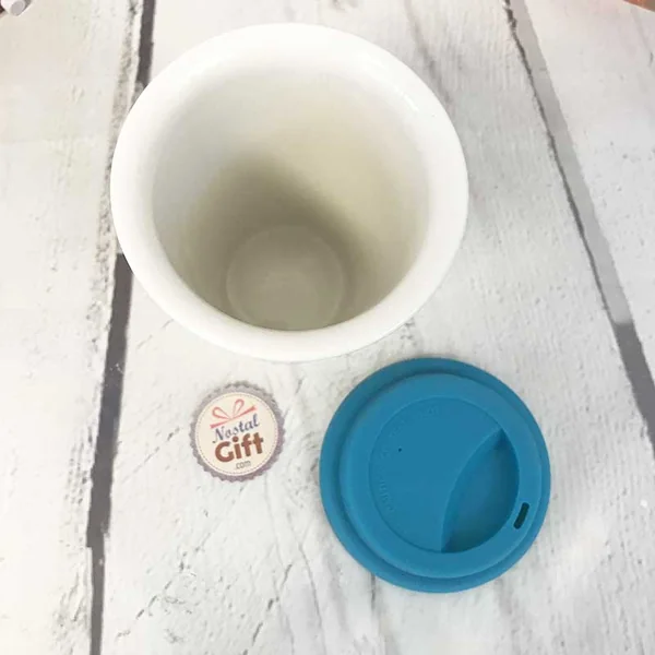 Mug de transport "Mon papy prend de la valeur" - Cadeau Grand-père