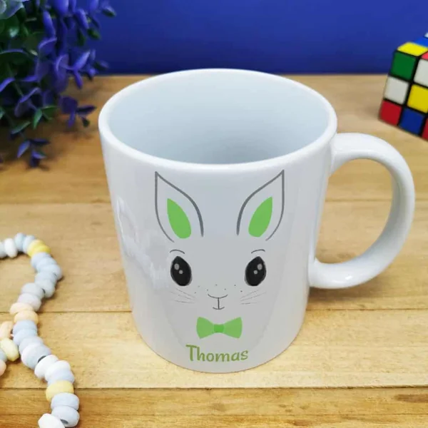 Mug lapin vert - Pâques